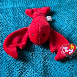 Ty Beanie Babies Vibrant Red Plush